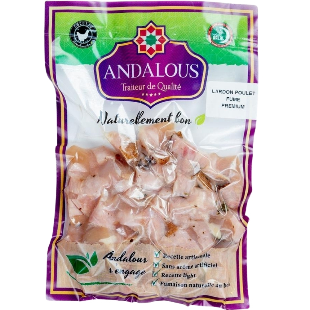 Lardon Fumé - Charcuterie - Andalous 150g