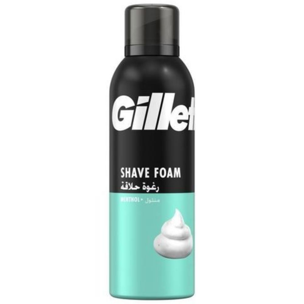 Mousse à Raser Menthol Gillette 200 Ml