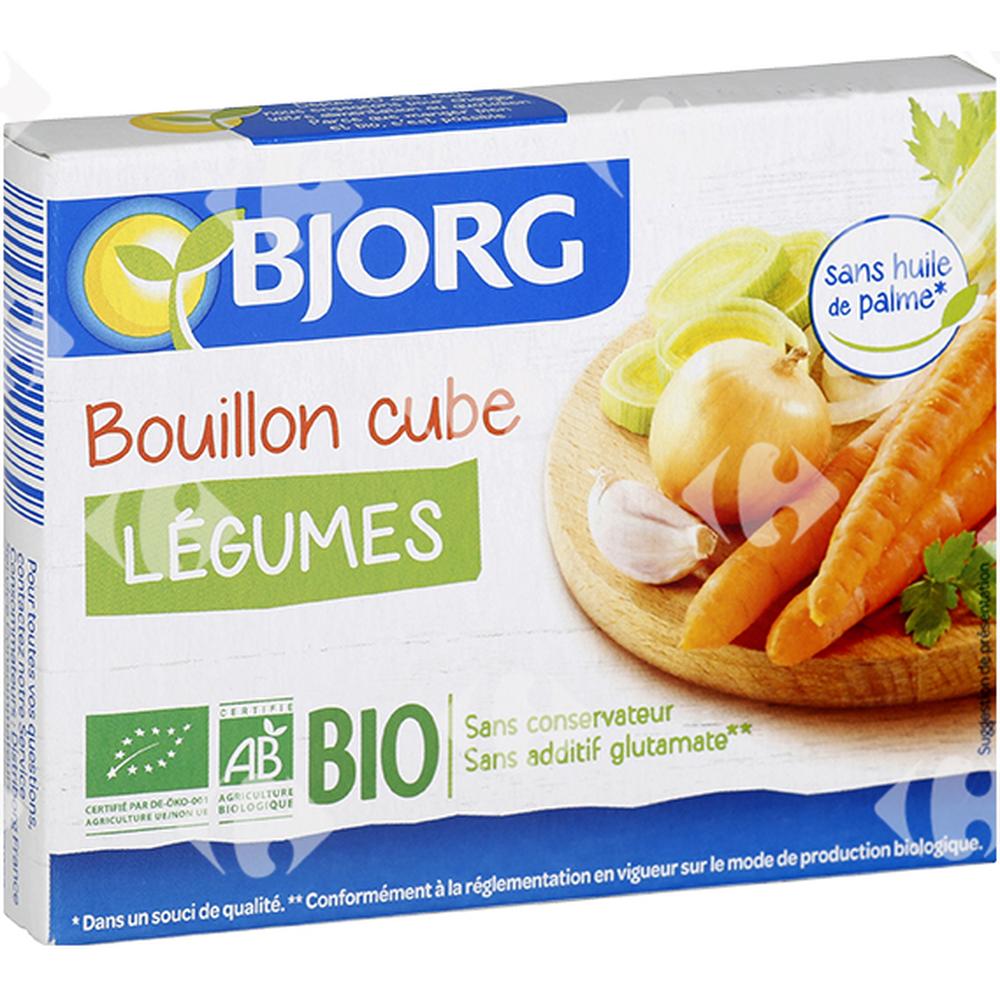 Bouillon Cube Légumes Bio Bjorg 72g