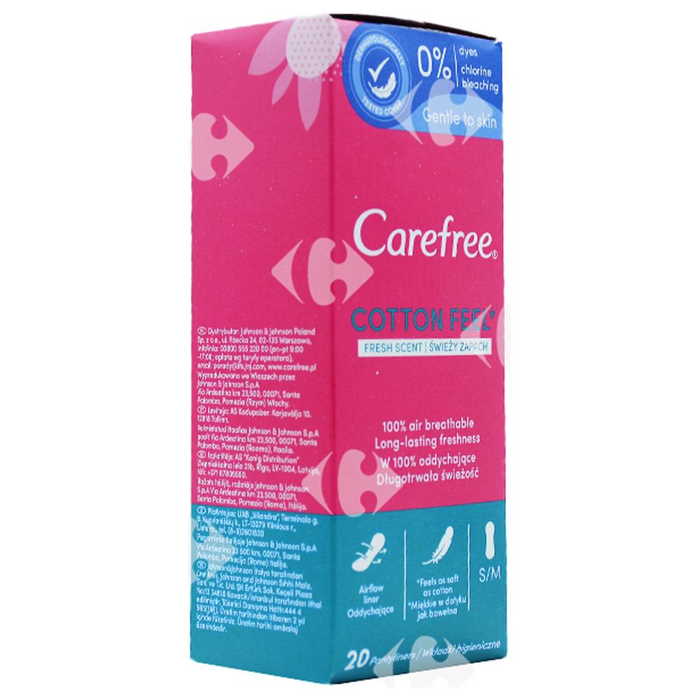 Protège-Slip Normal Maxi Carefree 20 unités