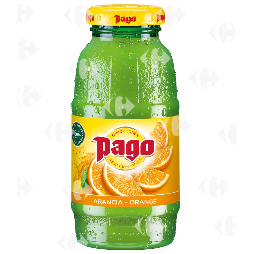 Boisson Orange Pulpe Pago 20cl