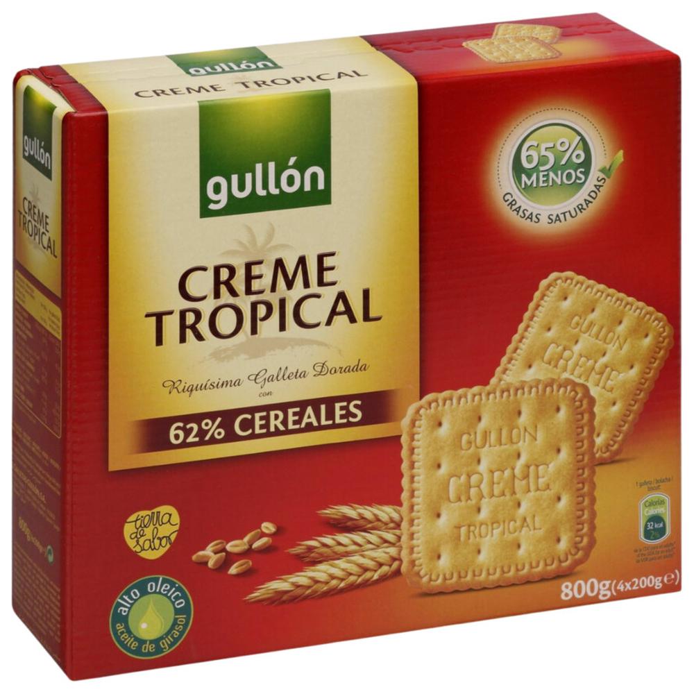 Biscuit Crème Tropical Gullón 200g