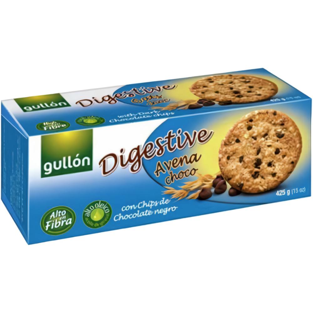 [709017] Biscuit Digestive Avoine Chocolat Gullón 425g