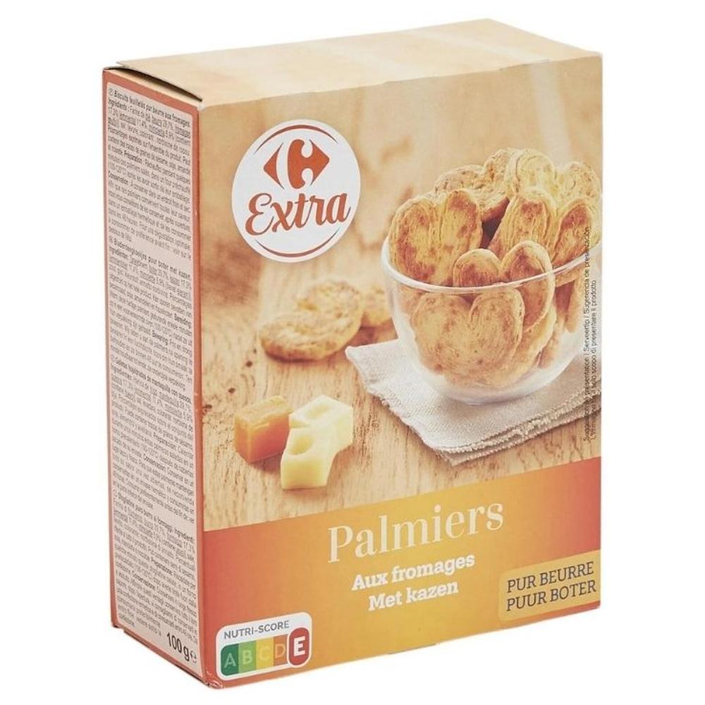 [171391] Petits Palmiers Carrefour Extra 100g