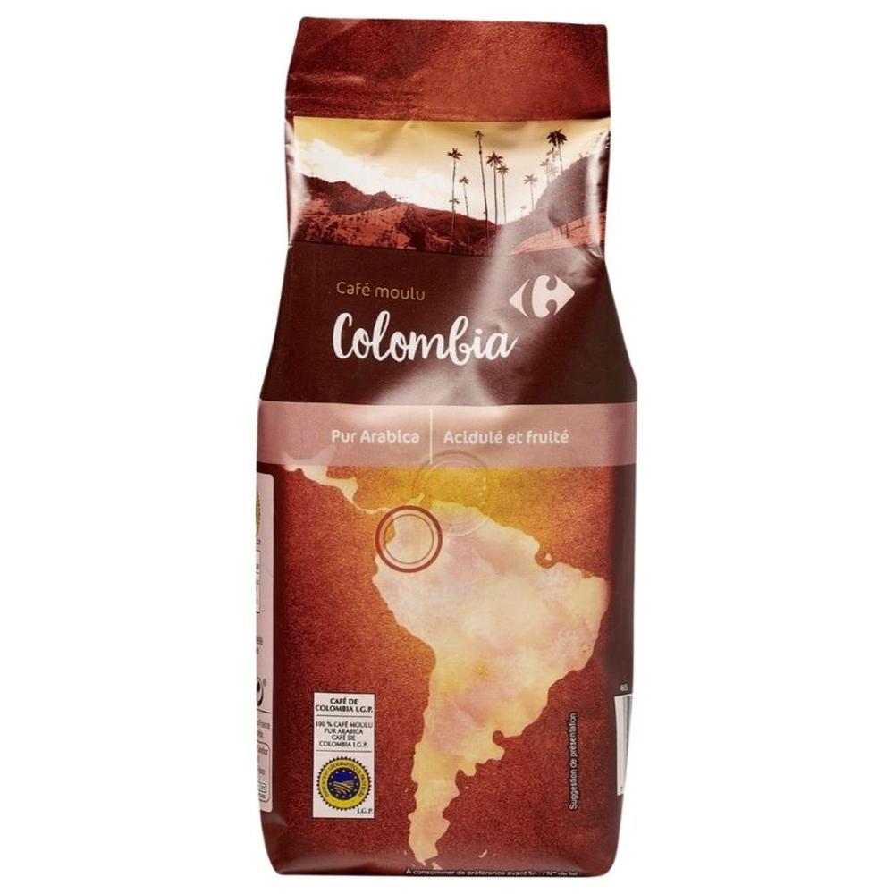 Café Moulu Arabica de Colombie Carrefour Sensation 250g