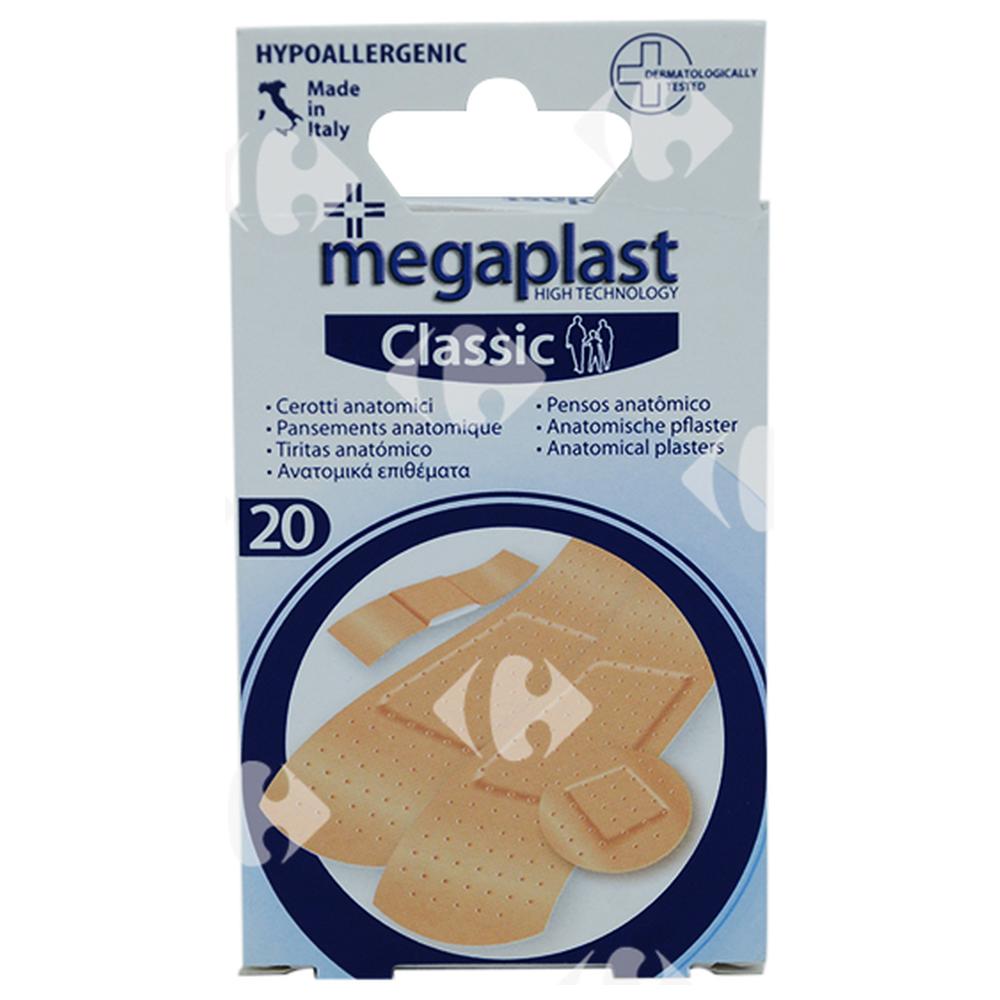 [669950] Pansements anatomiques Classic Megaplast 20 unités