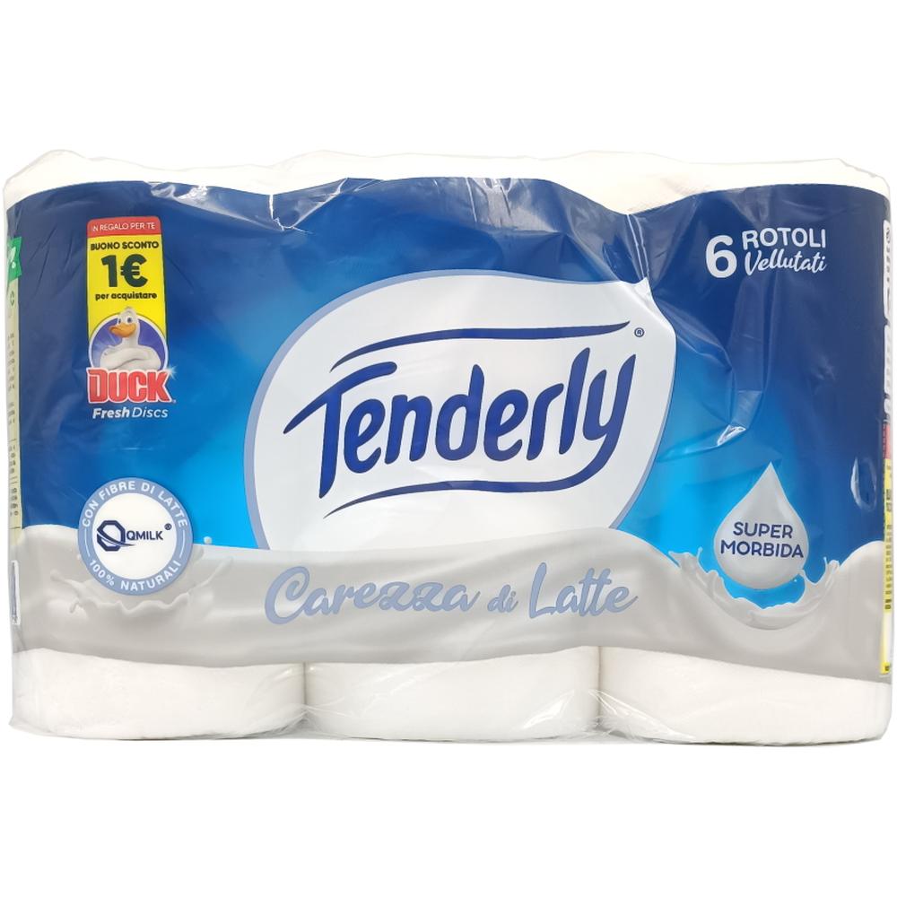 Papier Hygiénique 2 Plis Tenderly 6 Rouleaux
