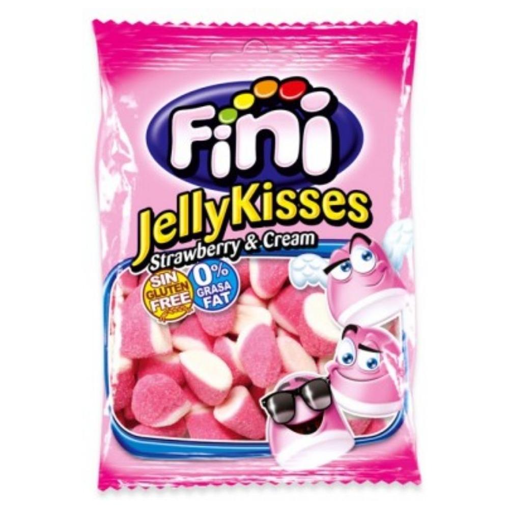 Bonbons Gélifiés Bisous Fraise Fini 90g