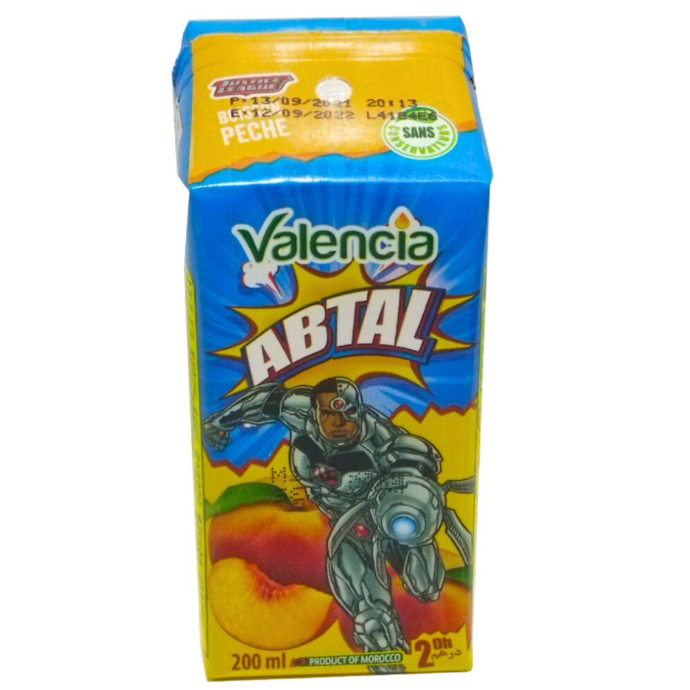 Boisson à la pêche Abtal 200ML