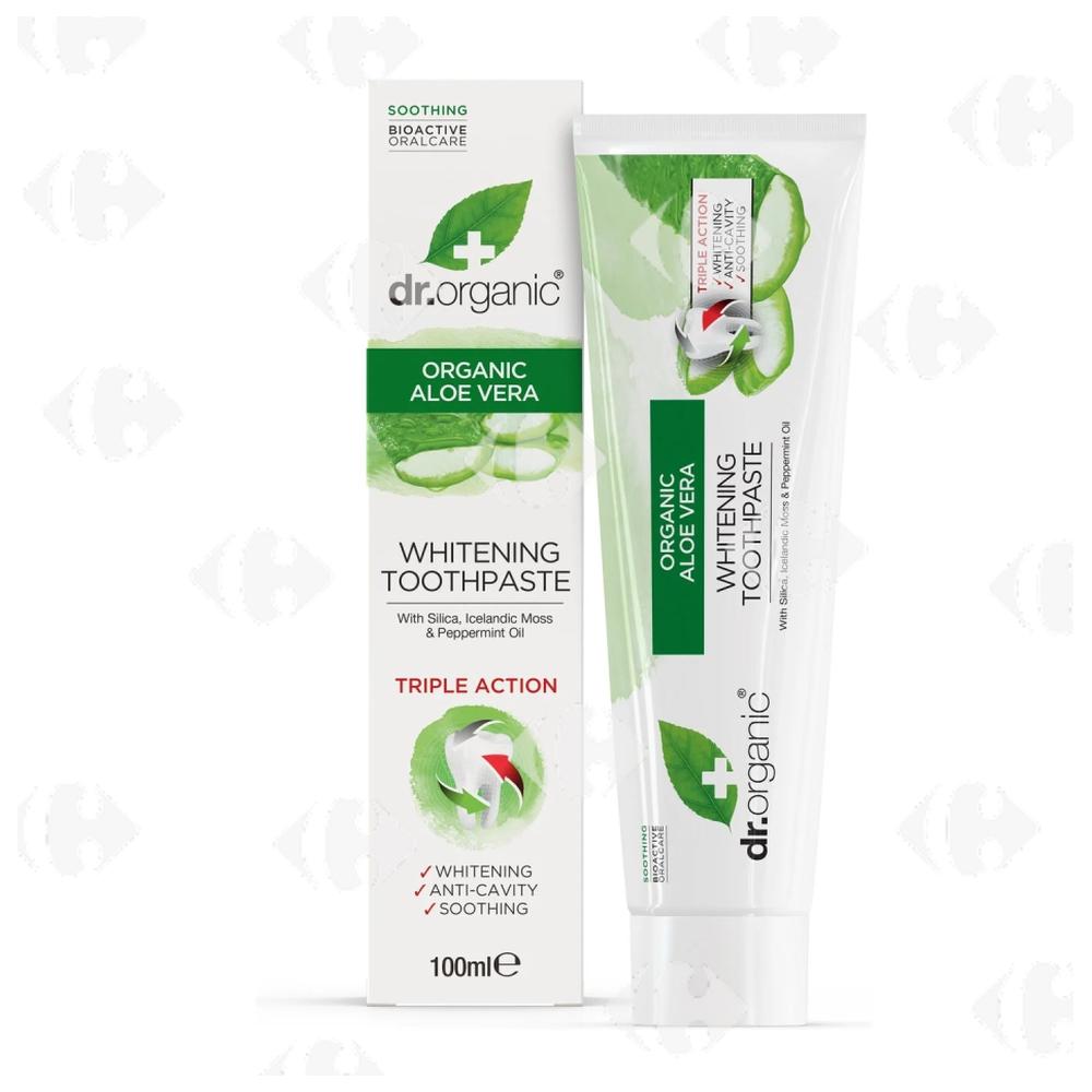 Dentifrice à l'Aloe Vera Bio Dr.Organic 100ml