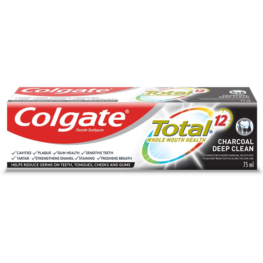 [663488] Dentifrice Total Charbon Colgate 75ml