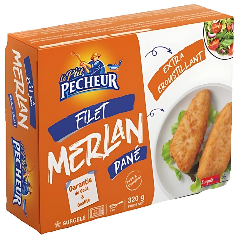 [667683] Filets de Merlan Panés Le Ptit Pêcheur 320g