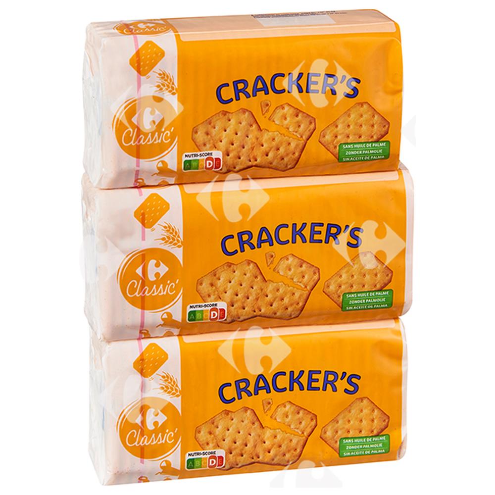 Biscuits Apéritif Cracker'S Carrefour 100g