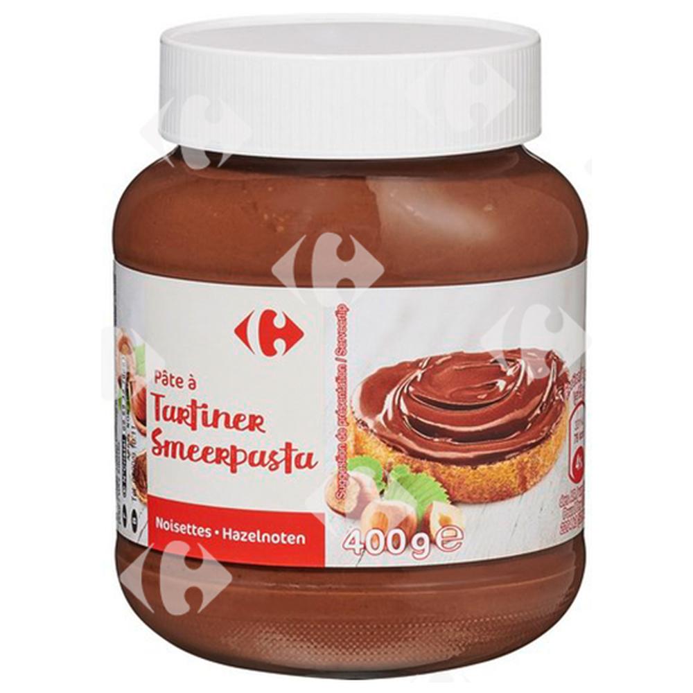 [646212] Pâte à Tartiner Noisettes Carrefour 400g