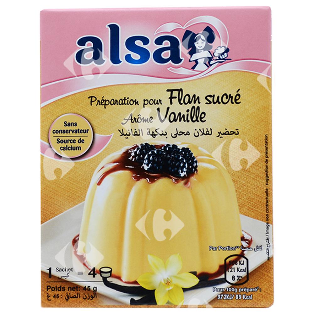 Flan à Préparer Vanille Alsa 16g.