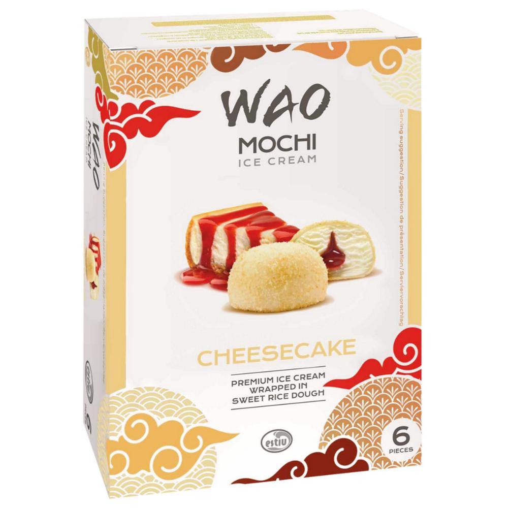 [653891] Mochis Glacés Saveur Cheesecake Framboise Wao 6 pièces
