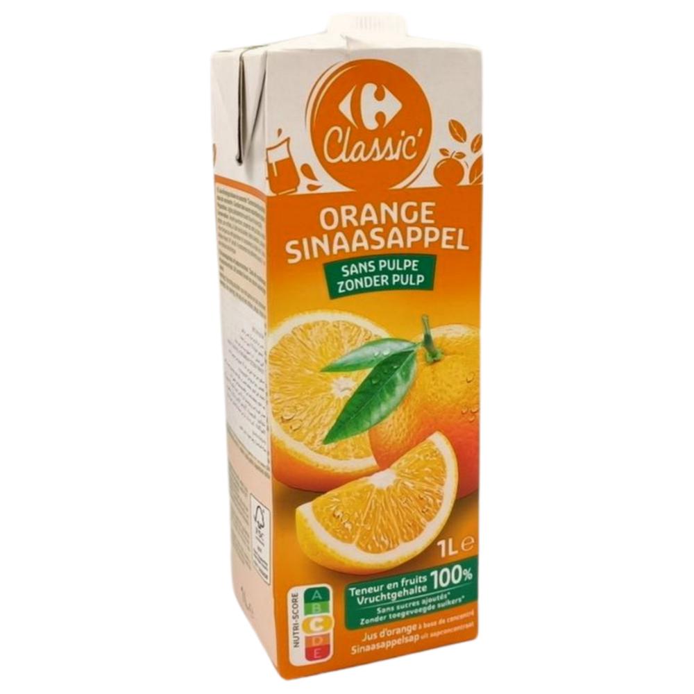 Jus Orange Carrefour 1L.