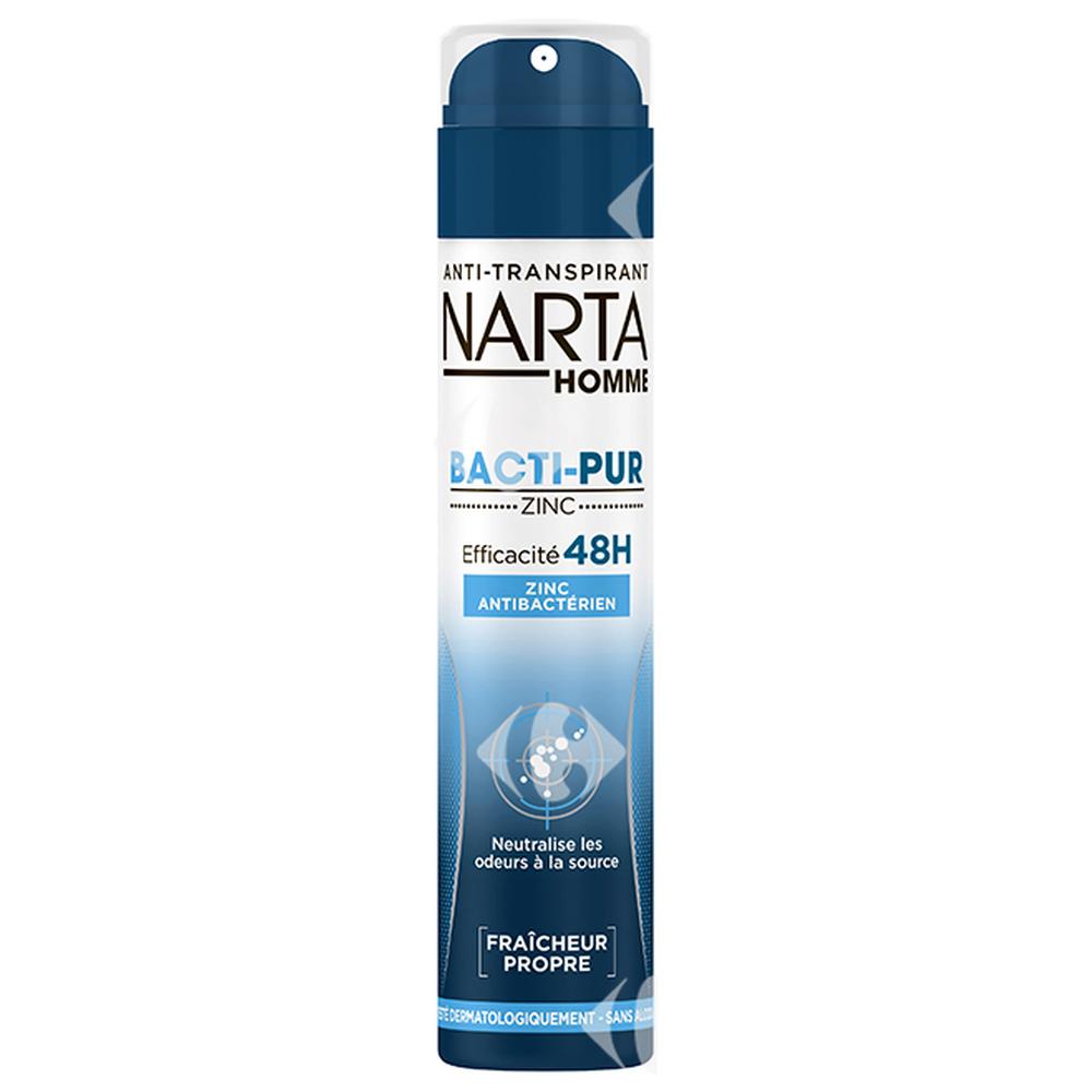 Atomiseur Anti-Transpirant Homme Bacti-Pur Narta 200ml