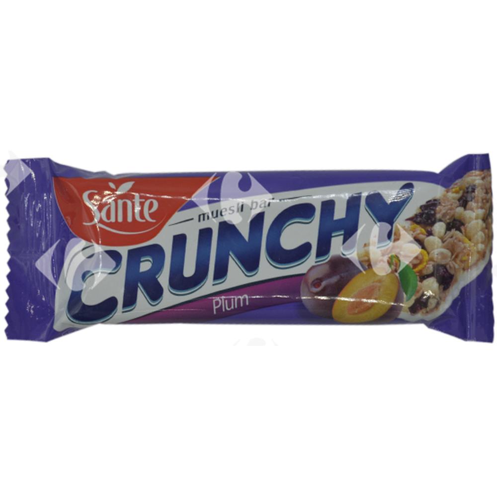 Barres Muesli Prune Crunchy Sante 35g