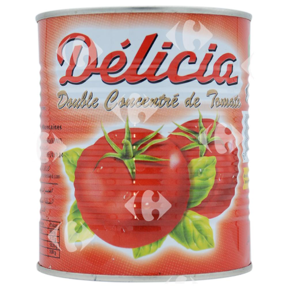 [133084] Conserve de Double Concentré de Tomates Delicia 750g
