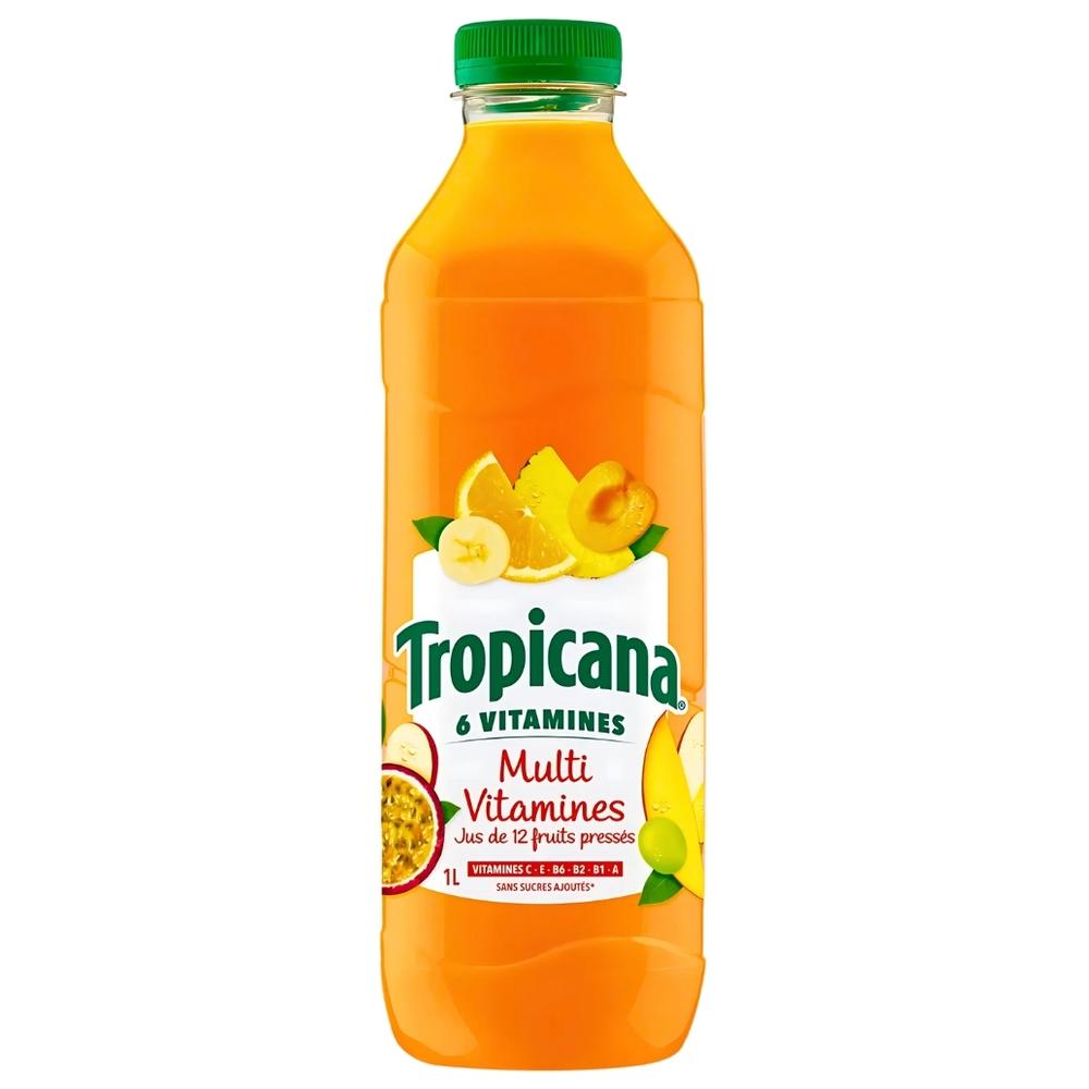 Jus Multifruits Multivitamines Pur Tropicana 1L
