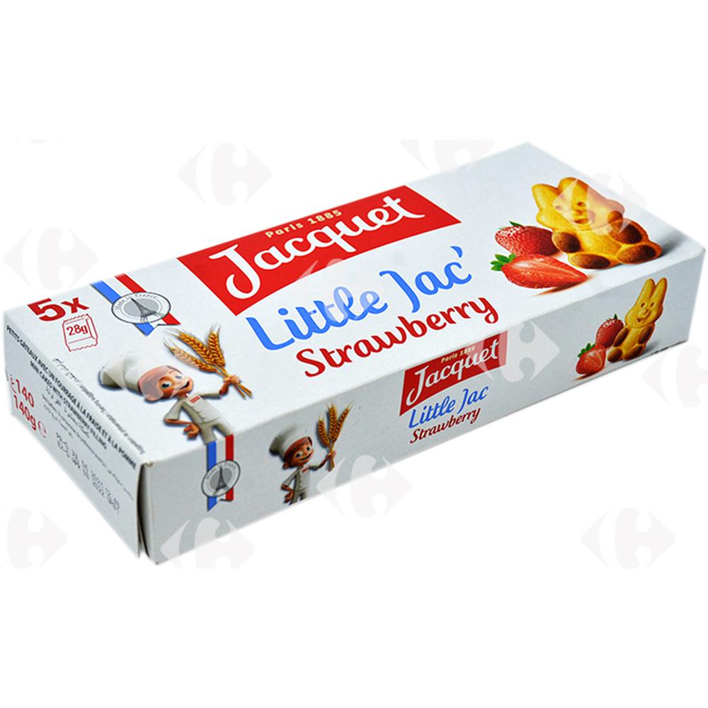 Cake Little Jac Strawberry Jacquet 140g