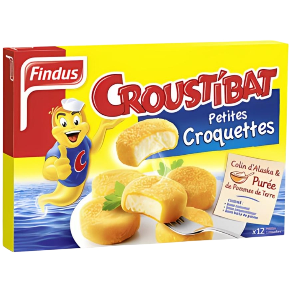 [233318] Petites Croquettes de Poisson Croustibat Findus 360g