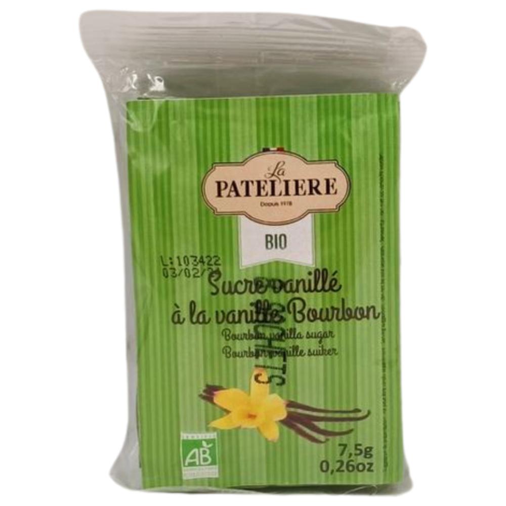 [665509] Sucre Vanille Bourbon Naturel La Pateliere 5x75g