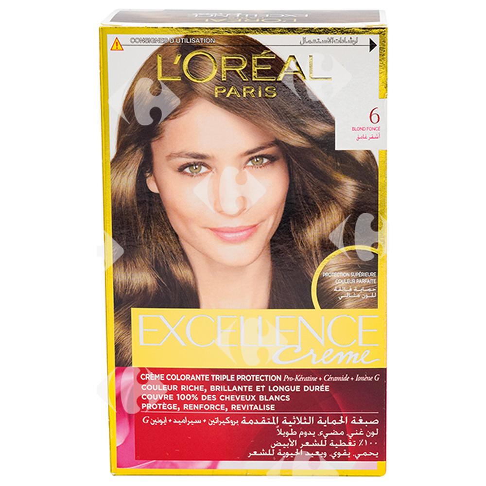 [2424] Coloration Crème Blond Foncé 6 Excellence
