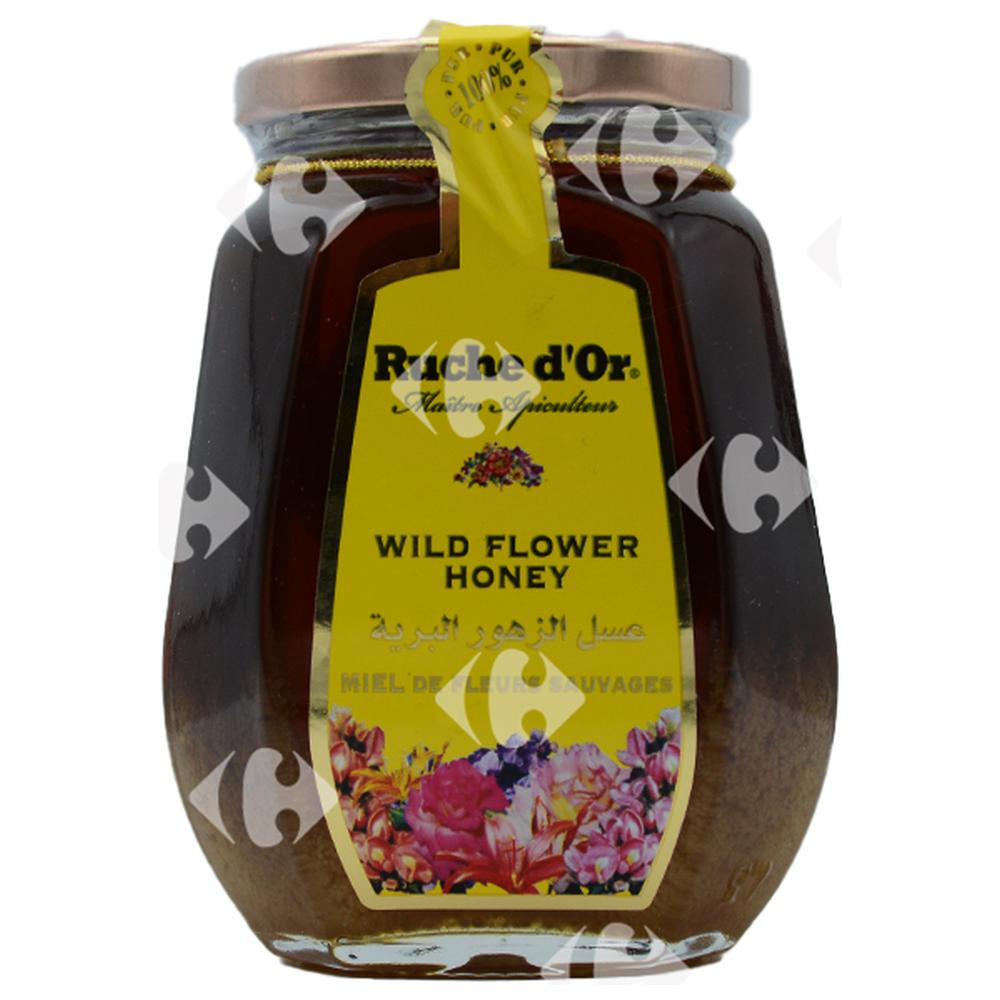 Miel Pur de Fleurs Sauvages Ruche D'Or 500g.