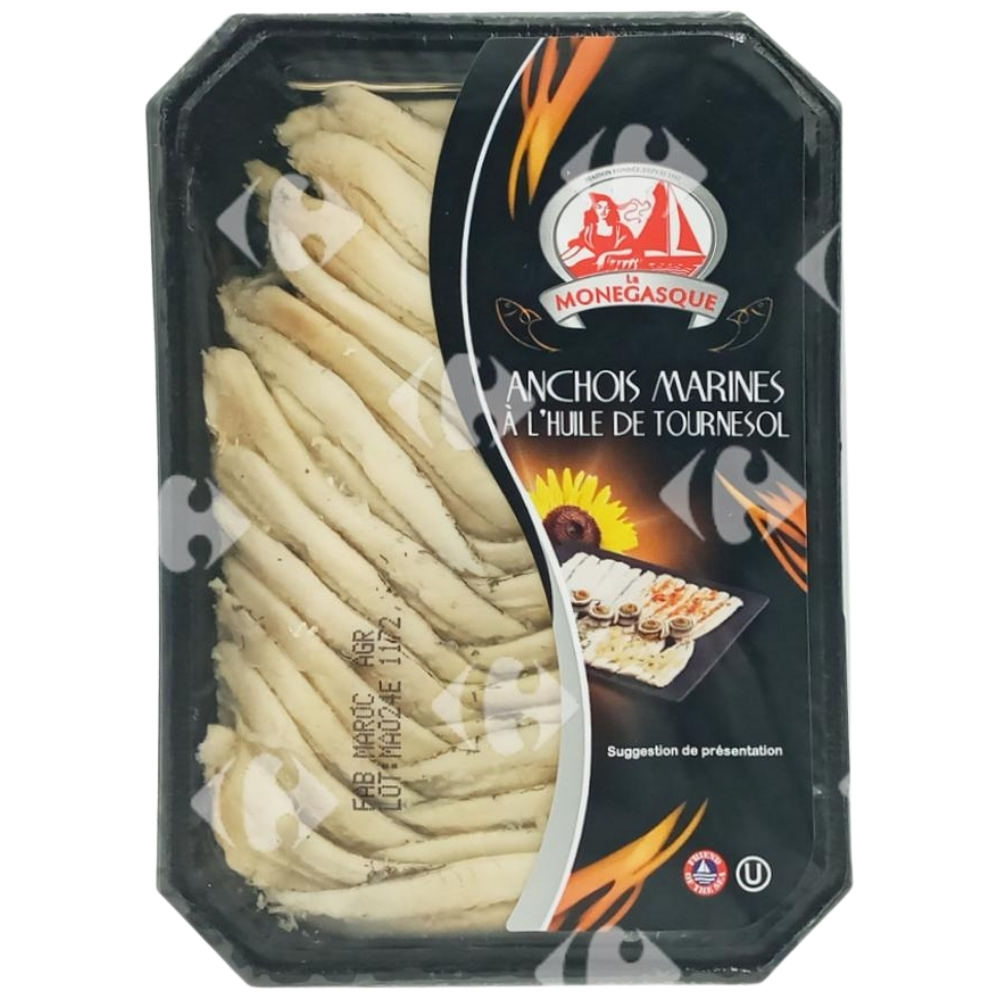 Anchois Nature La Monegasque 200g