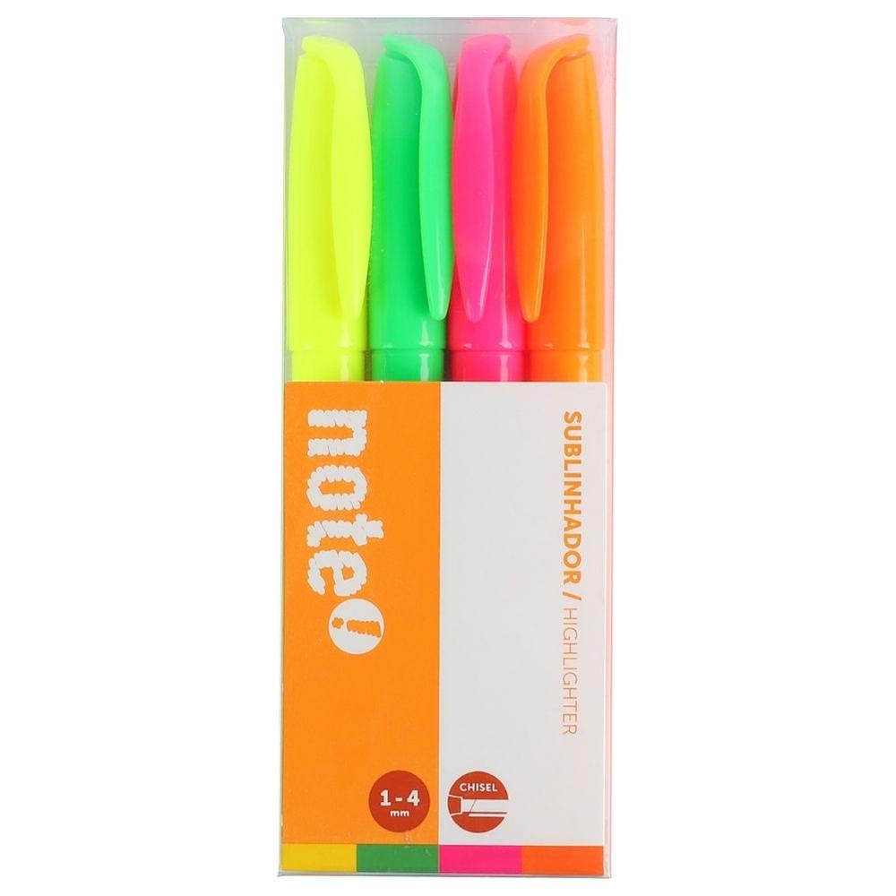 [718335] Stylo Marqueur Fluo 4 unités