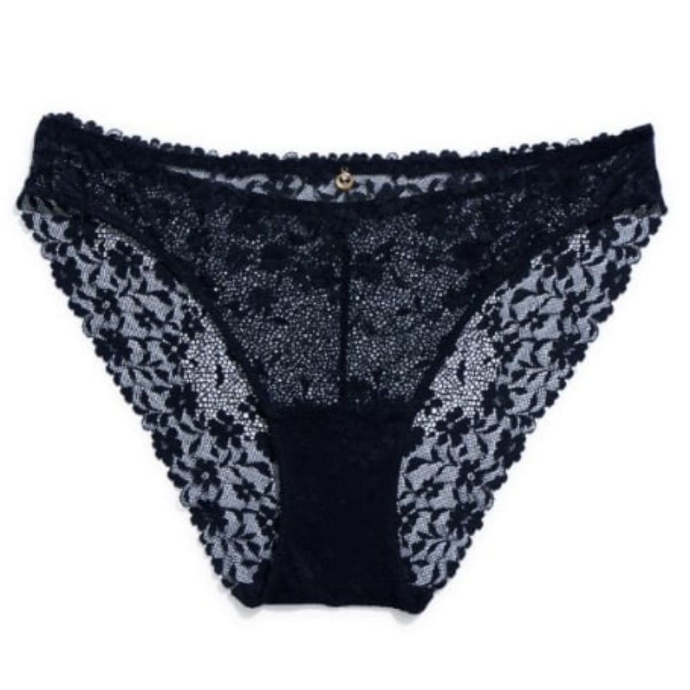 [719587] Slip Femme Noir