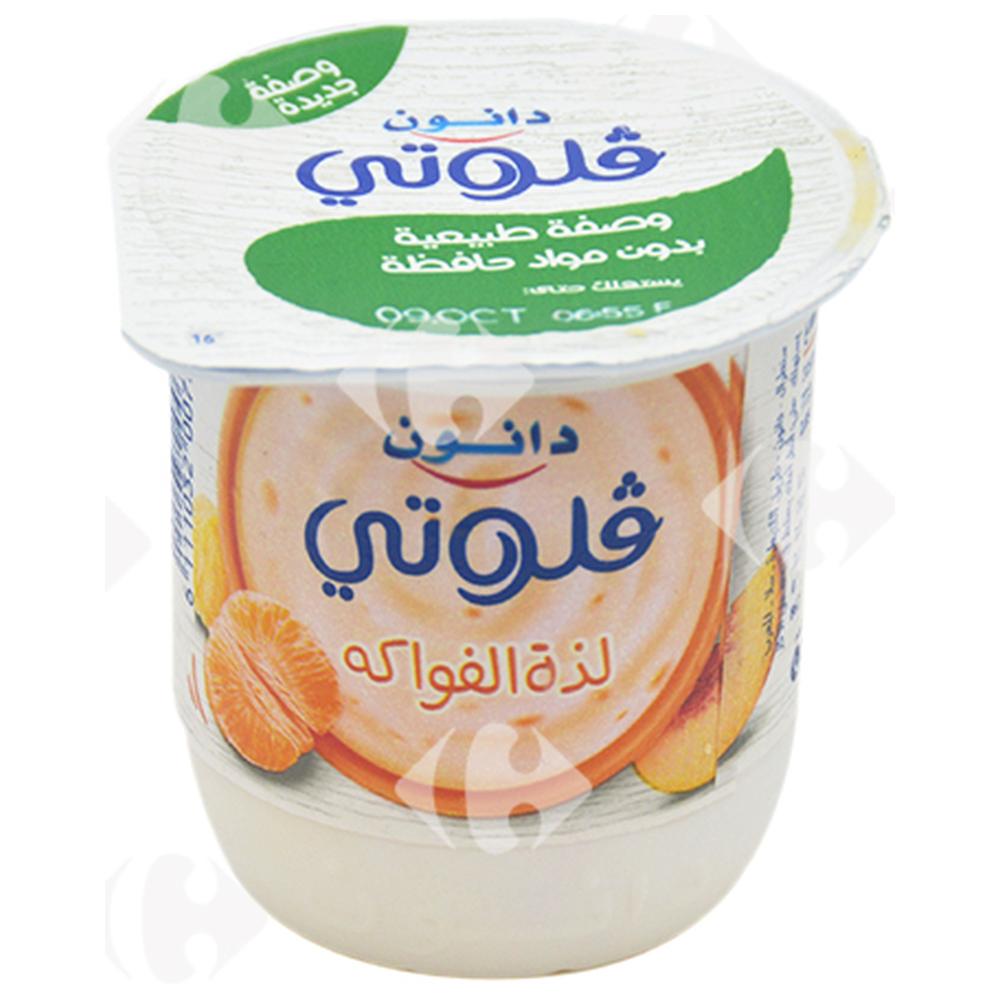 Yaourt Brassé Salade de Fruits Velouté Danone 110g.