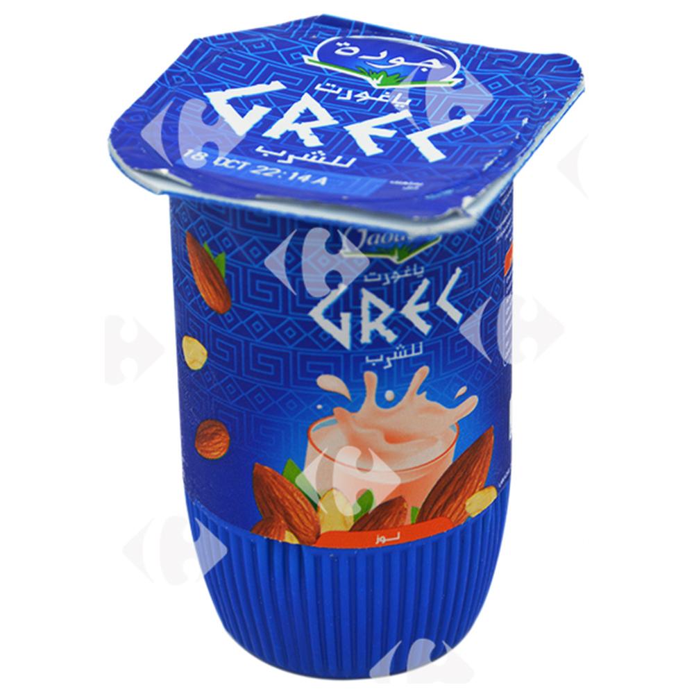 Yaourt à Boire Pâte d'Amandes Grec Jaouda 165g.