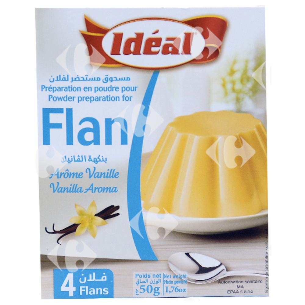 [4029] Flan à Préparer Vanille Idéal 50g.