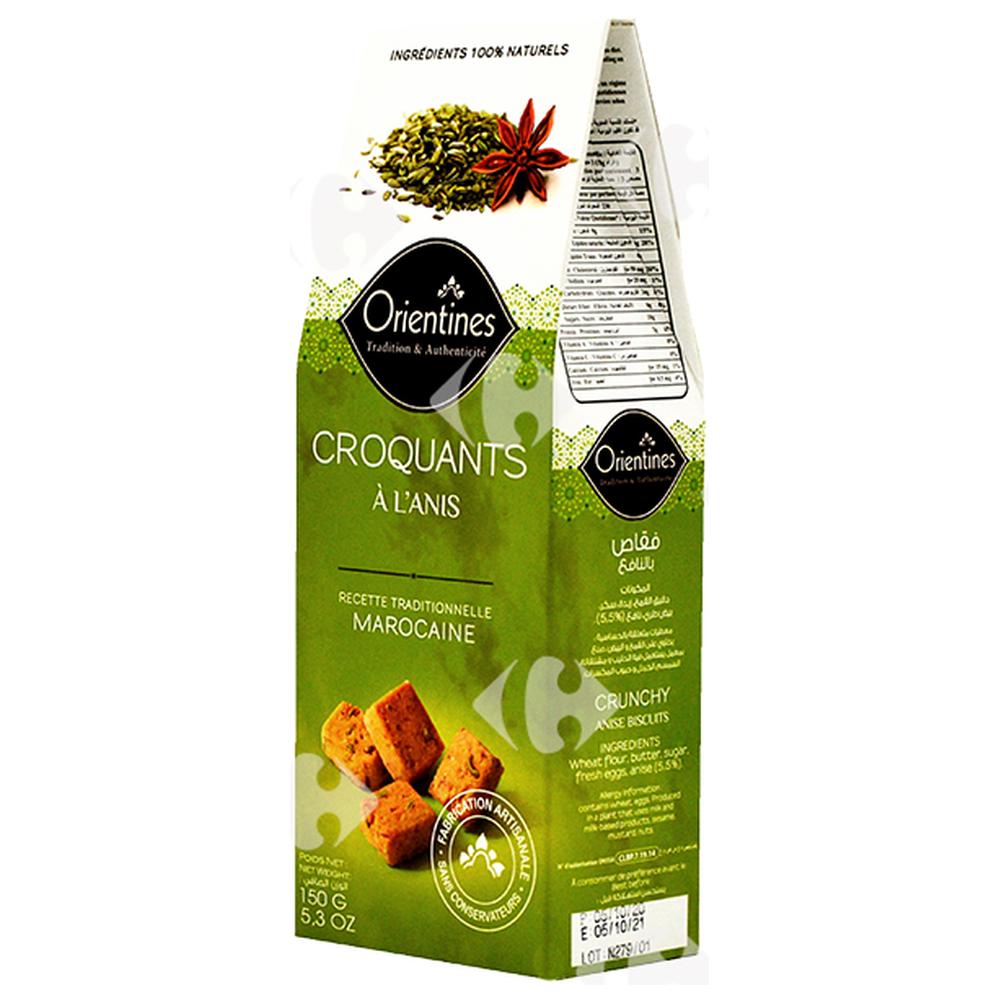 Croquants à l'Anis Orientines 150g.