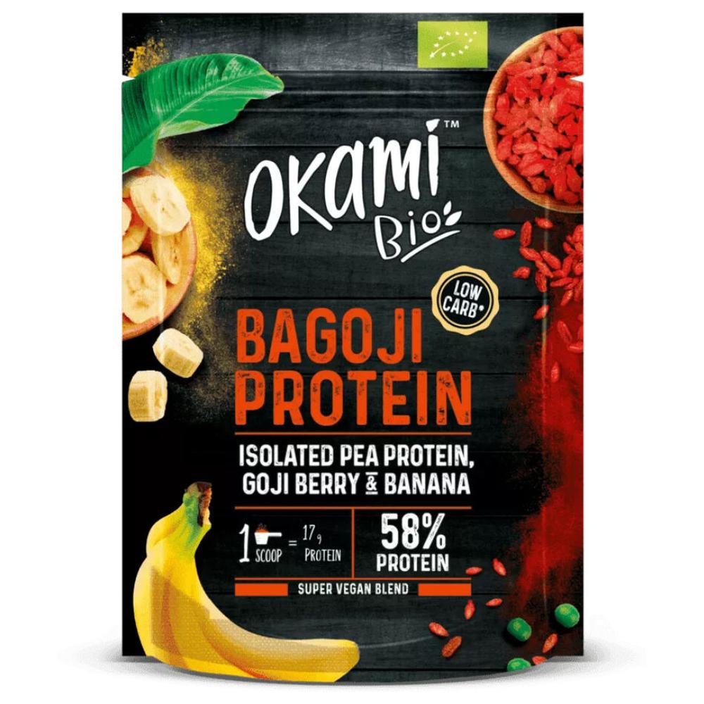 Poudre Protéinée Baies Goji Bio Okami 500g.