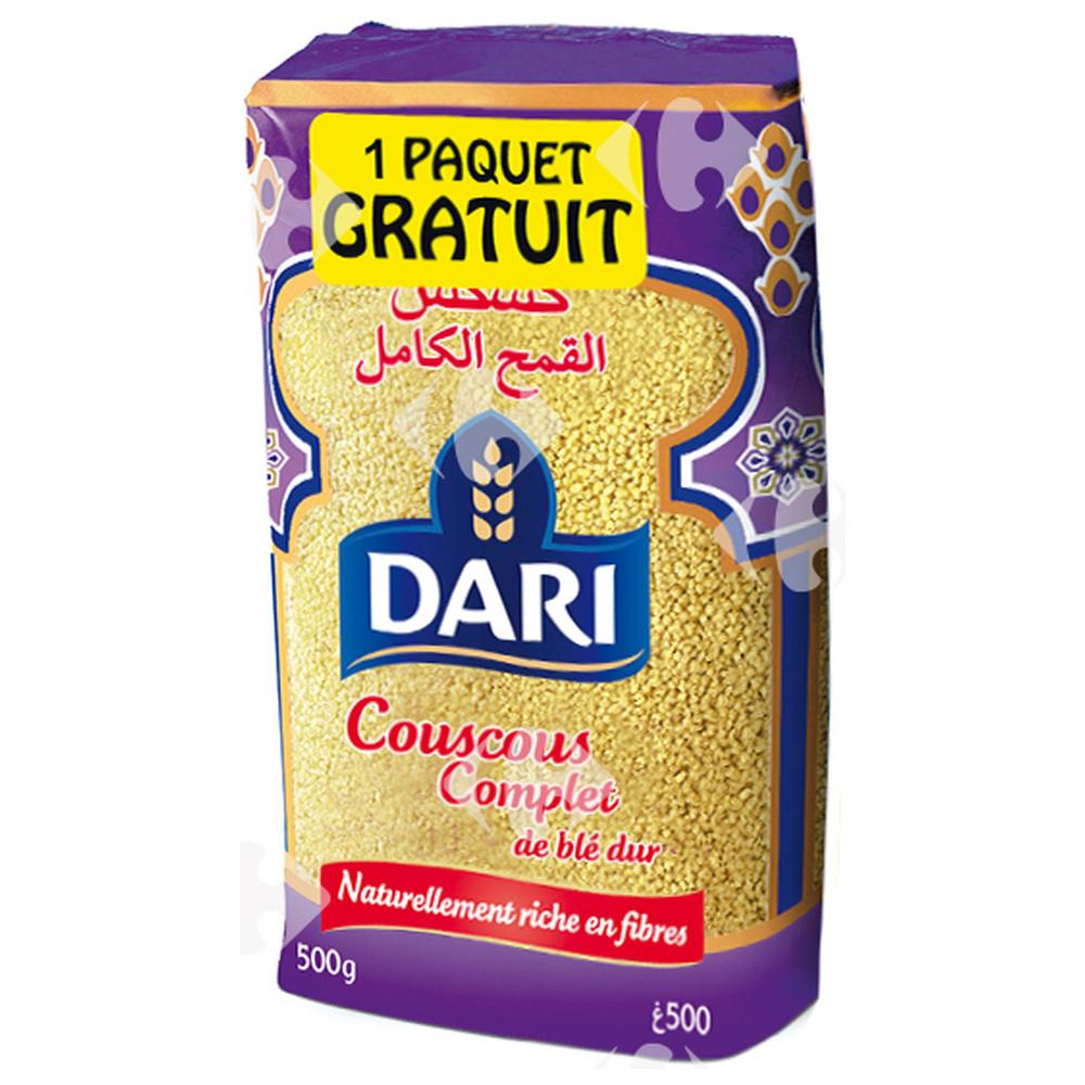 Couscous Complet Dari 500g.