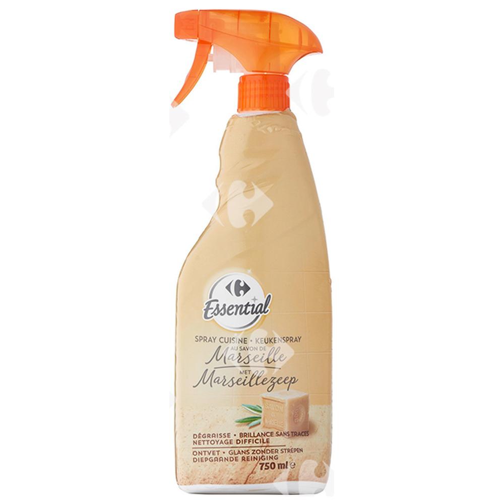 Nettoyant Ménager Cuisine au Savon de Marseille Carrefour 750ml