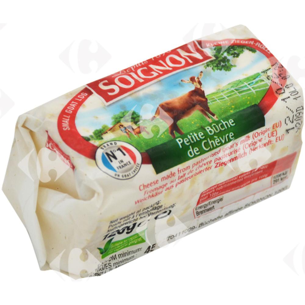 Bûchette de Chèvre Affiné Soignon 120g.