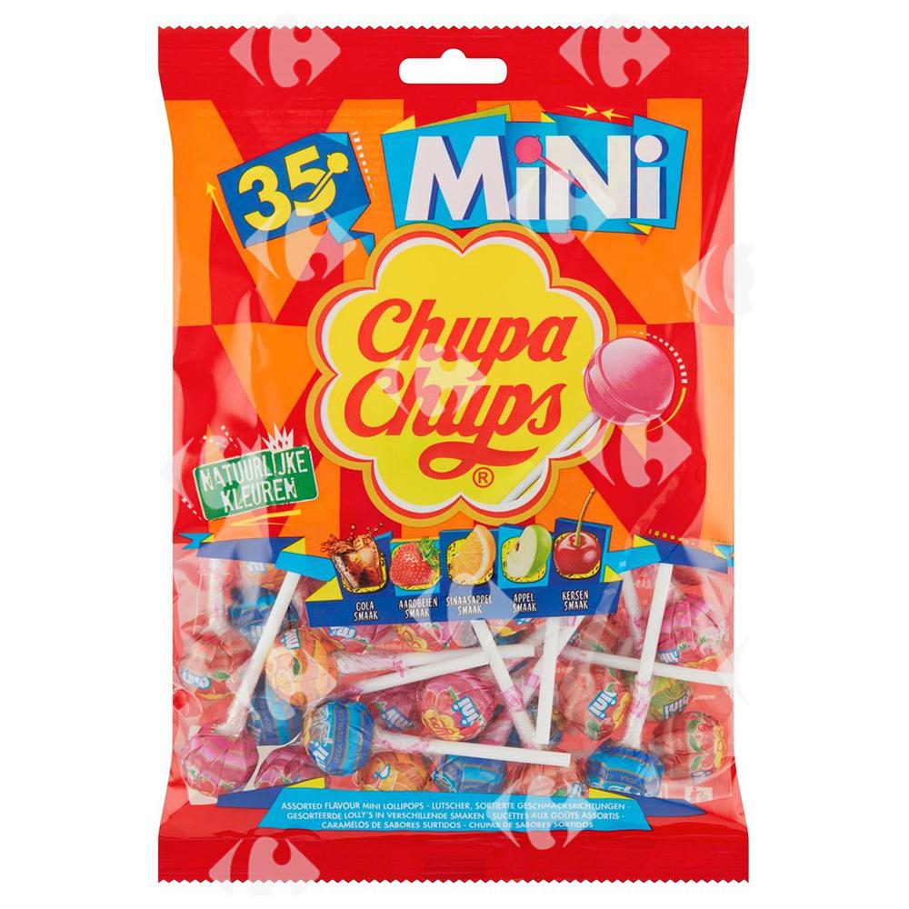 [694903] Sucettes Mini Lollipops Chupa Chups 35 pièces