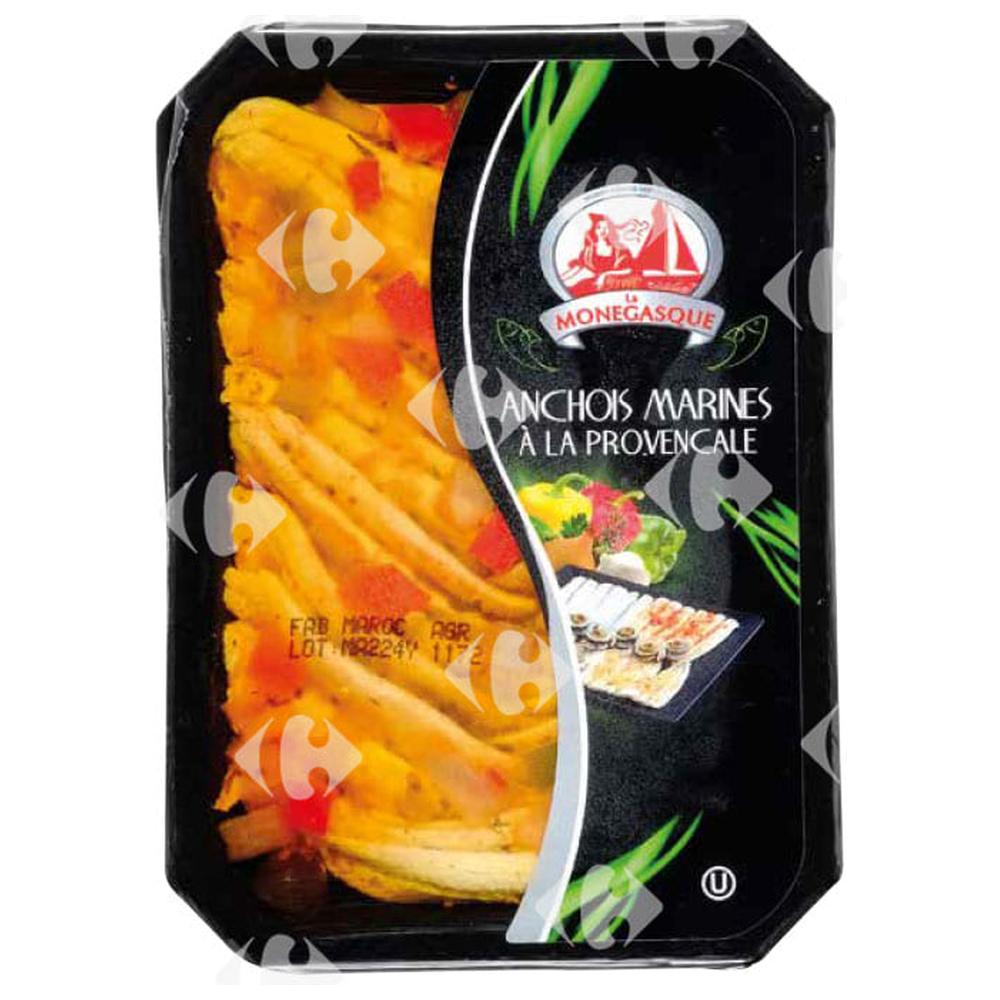 Anchois Marinés Orientale La Monegasque 200g.