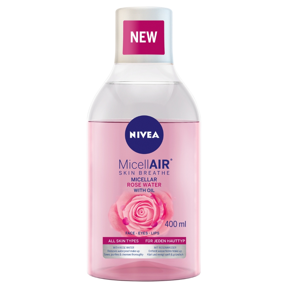 Eau Micellaire Démaquillante Rose Water Nivea 400ml.