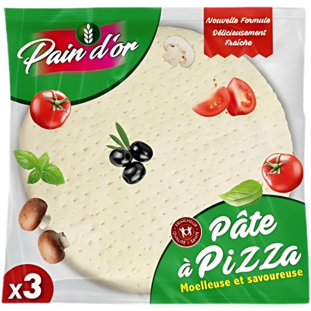 Pâte à Pizza Pain d'Or 460g 3 pièces
