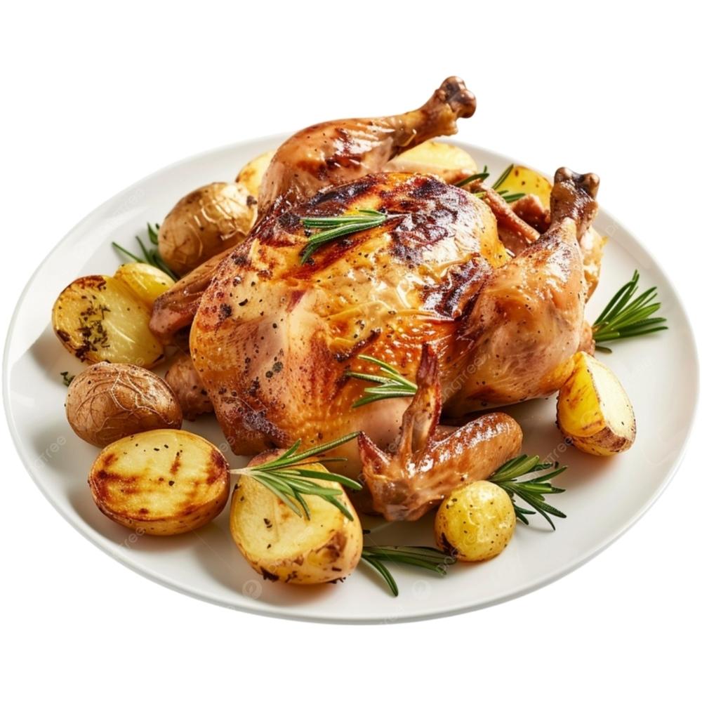 [538217] Poulet Entier Rôti 1 unité