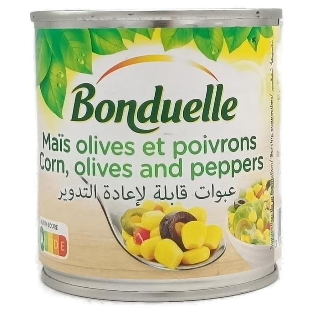 Maïs Olives et Poivrons Bonduelle 200g.