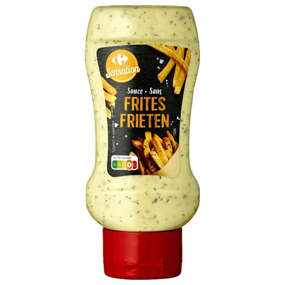 [564495] Sauce Pomme Frite Top Down Carrefour 355g