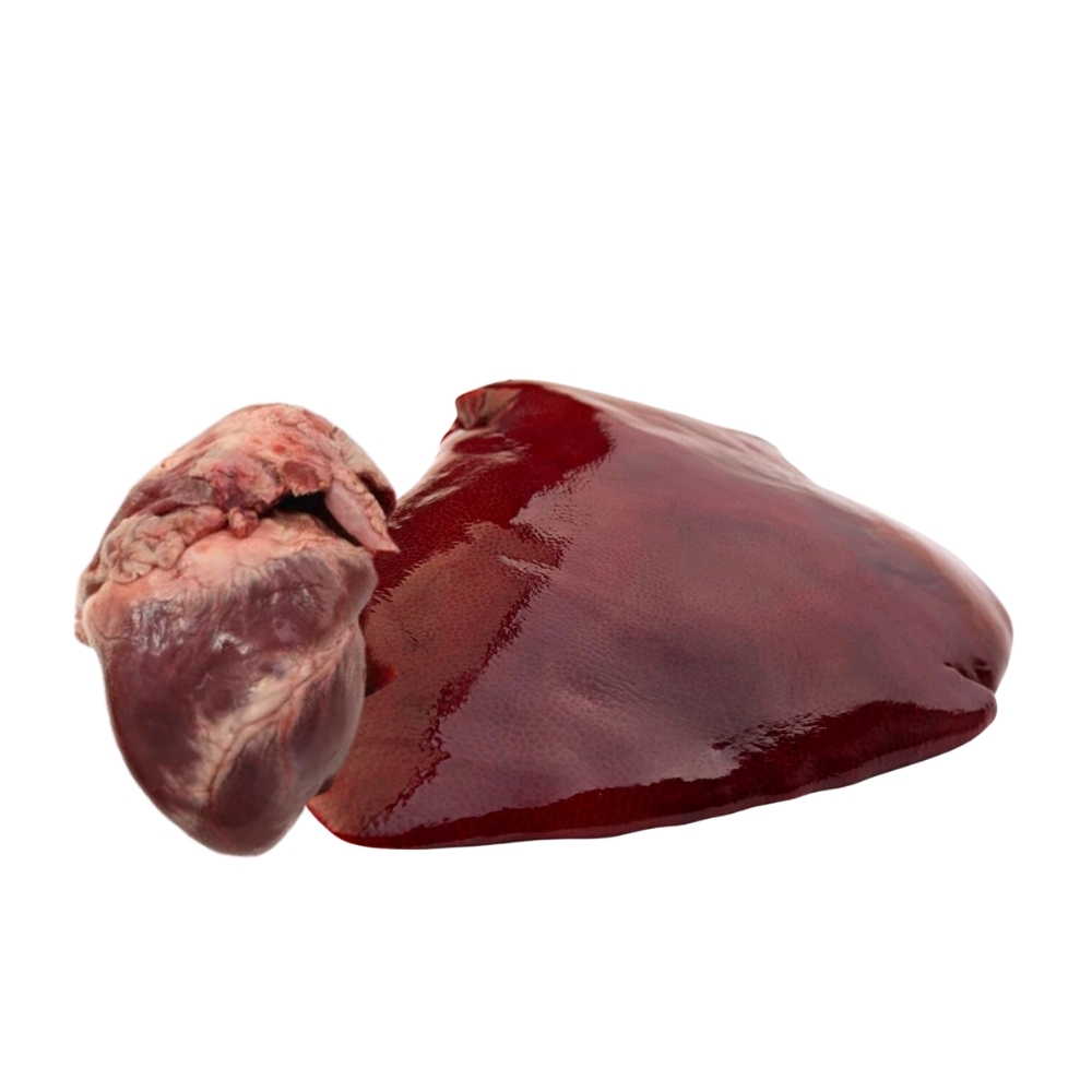 Foie et Cœur d'Agneau en Barquette 250g.