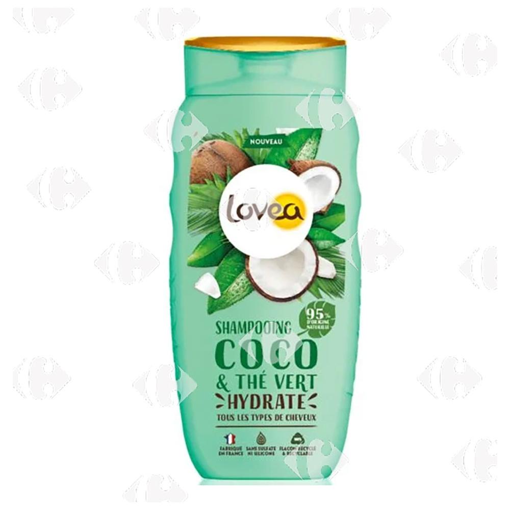 [668296] Shampooing Coco & Thé Vert Lovea 250ml.